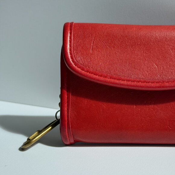 SOLD Vintage Coach Red Multifunction Wallet 7219 - Picture 5 of 14